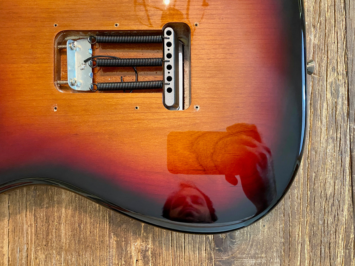 2016 Fender American Standard Stratocaster Body + Hardware | 3-Tone Sunburst, 2-Point Tremolo