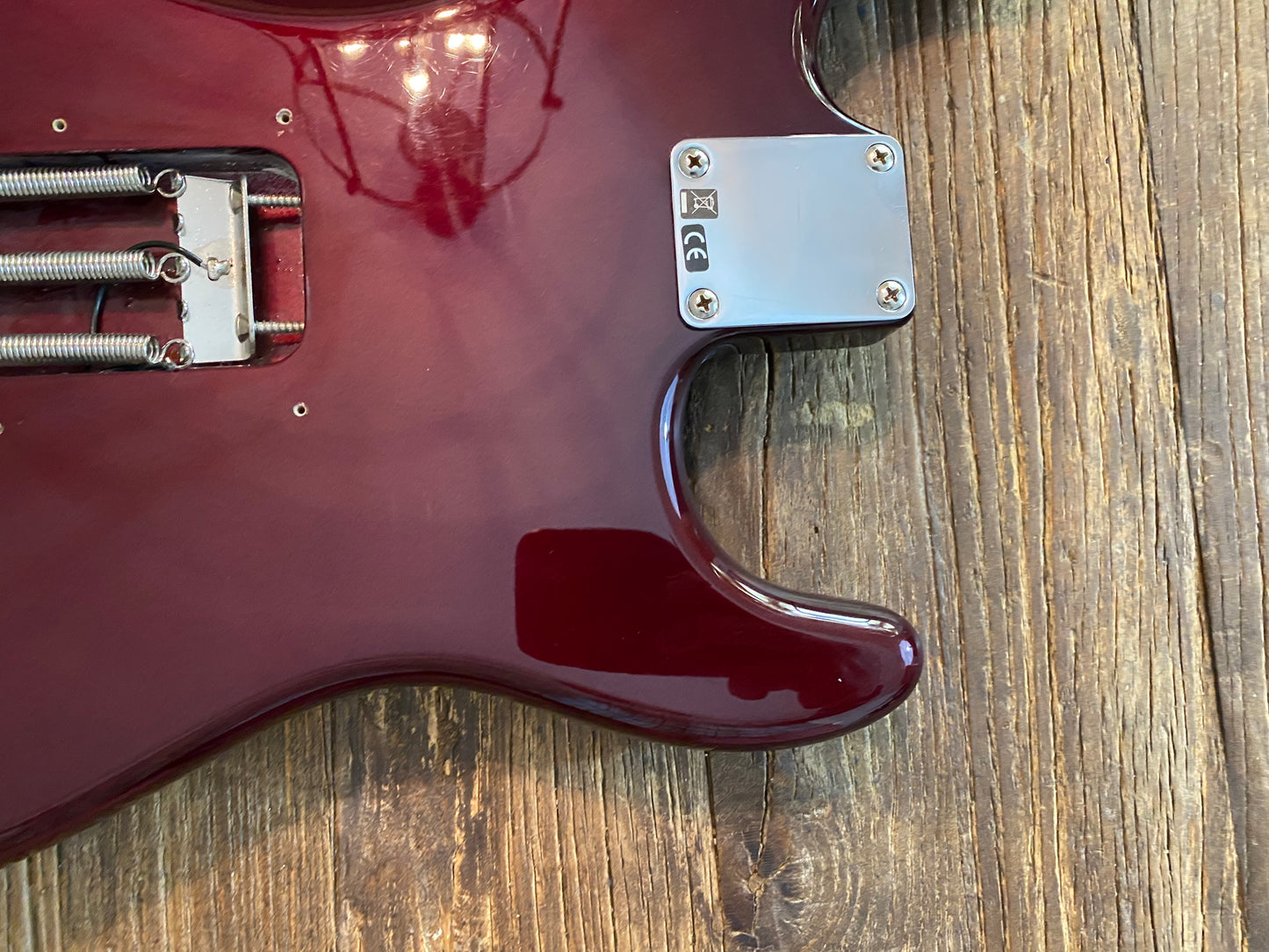 2009 Fender Standard Stratocaster Body + Hardware | Wine Red, Lefty