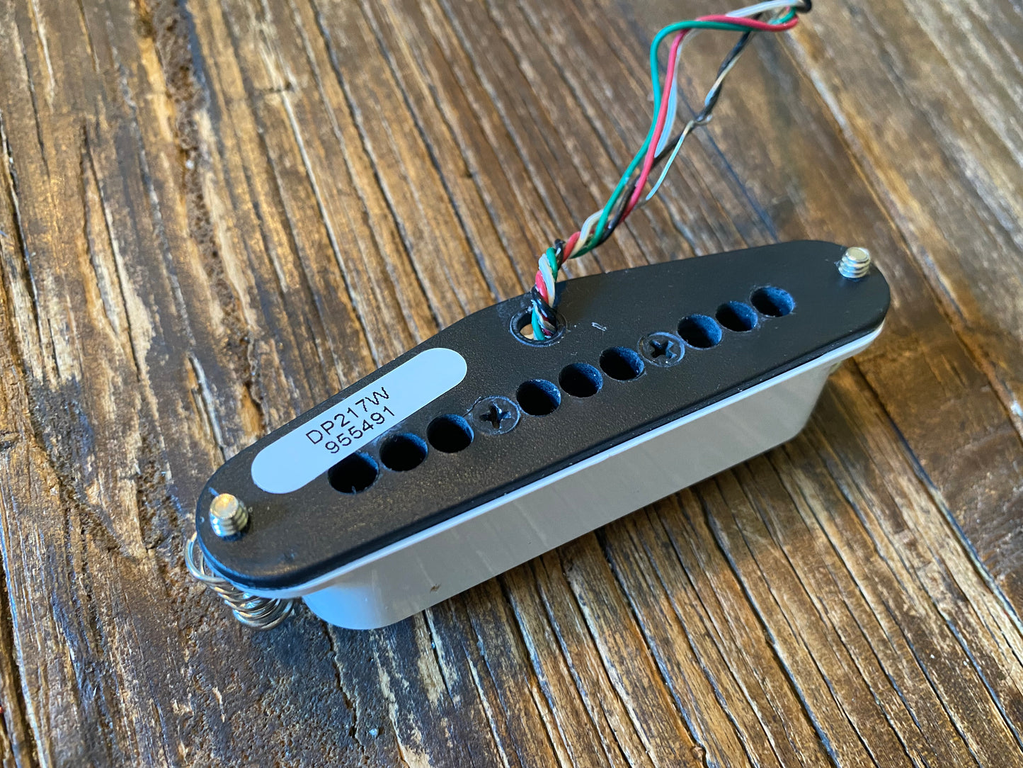 Dimarzio DP217W HS-4 Single Coil White | Great Condition, Long Leads