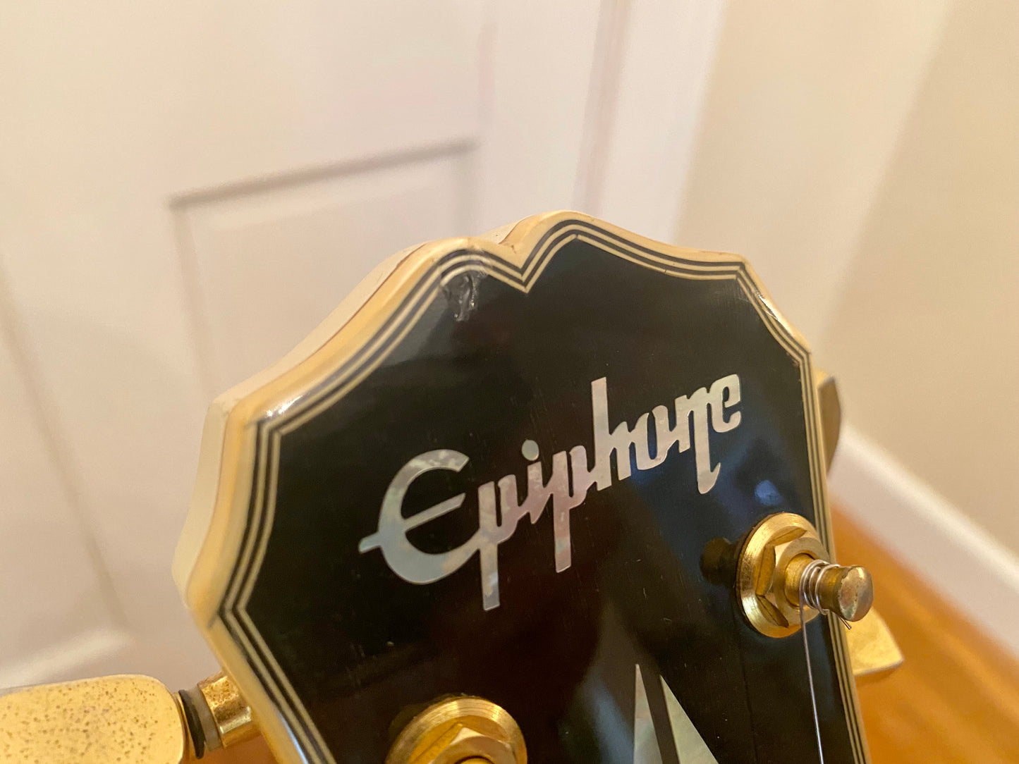 1993 MIK Les Paul Custom | Slim Taper Neck, Aged White, Fresh Setup, Hard Case