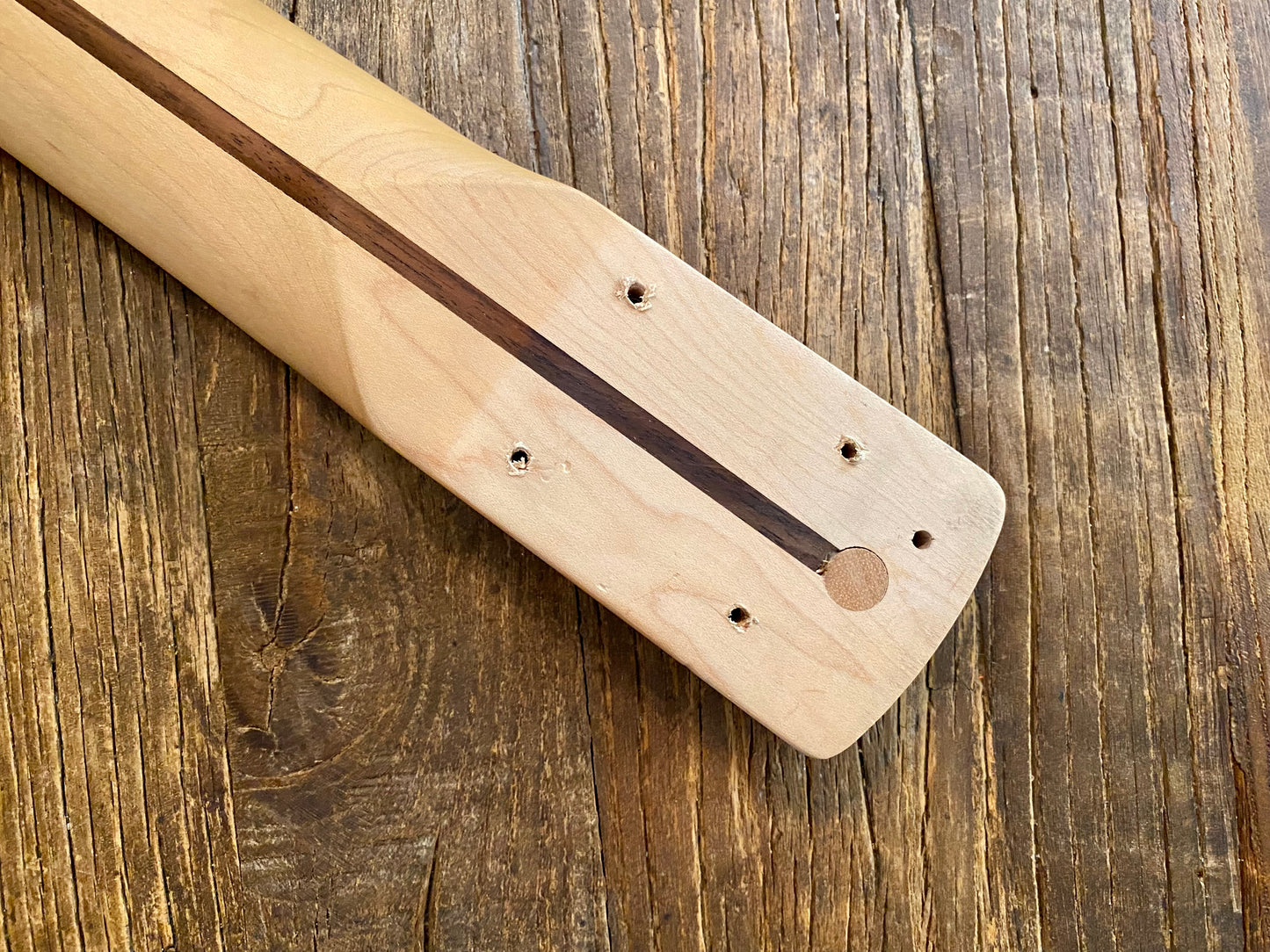 2004 Standard Series Jazz Bass Neck + Tuners | Satin Finish, Rosewood Board