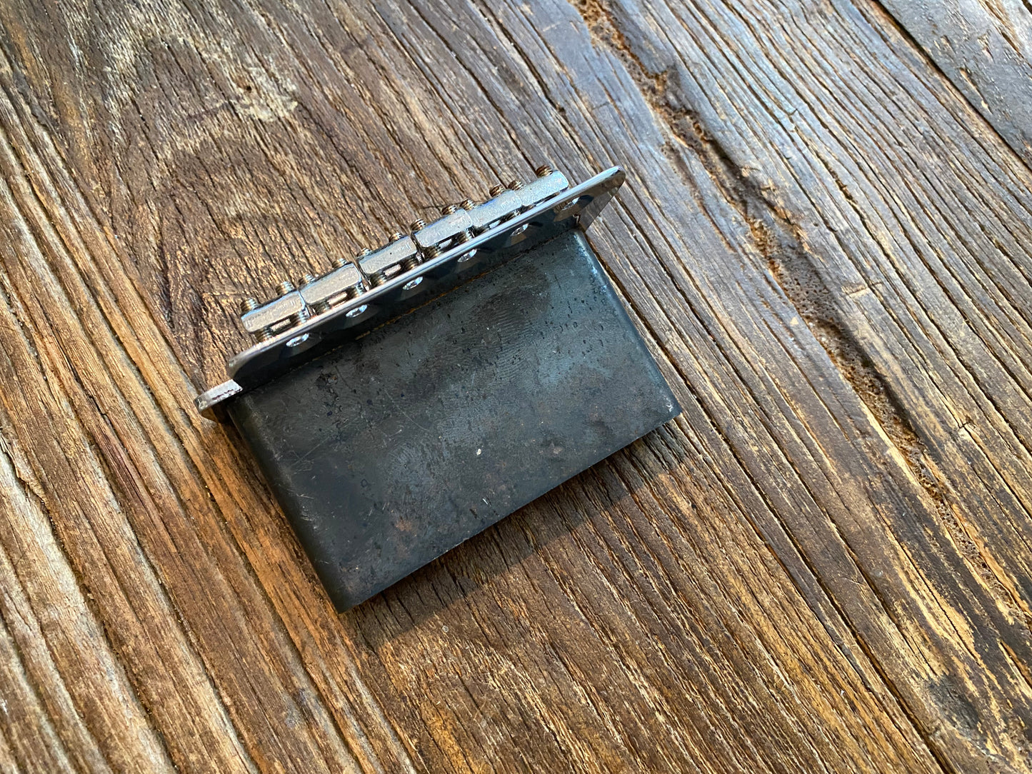 GFS Stratocaster Style Tremolo Bridge | 11 oz, 2-1/16 String and Mounting Spacing