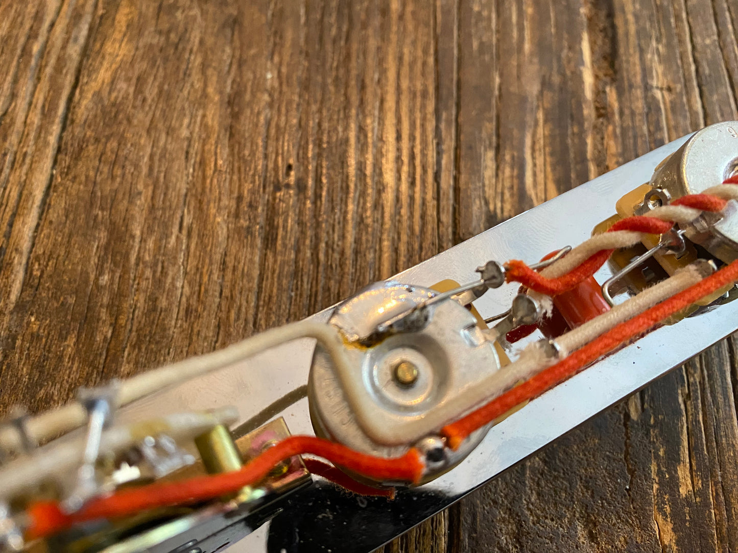 920D 4-Way Telecaster Loaded Control Plate Wiring Kit | CTS Pots, PureTone Jack