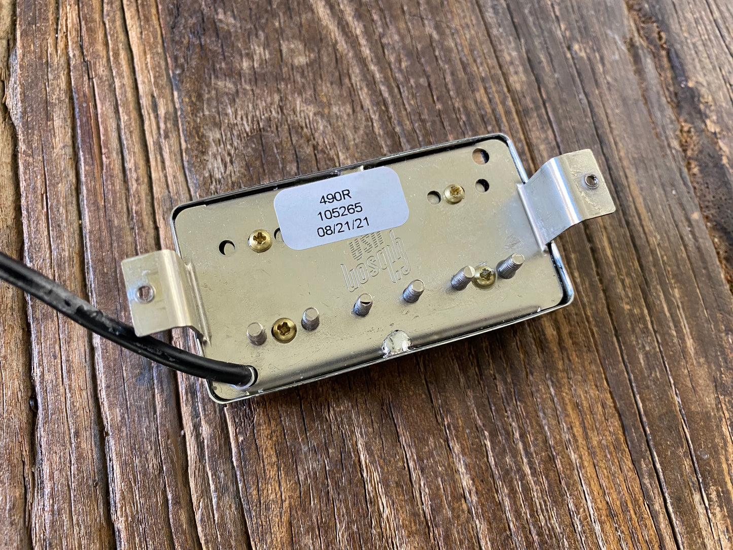 490R Chrome w/ 4-Conductor Quick Connect | 7.86 kΩ DCR, 13.5" Lead, Screws