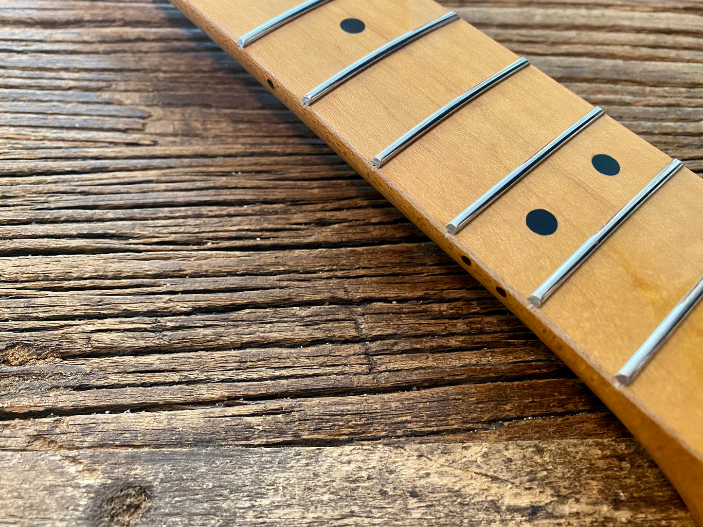 2019 Classic Vibe 70s Telecaster Neck + Tuners | Maple w/ Vintage Style Split Post Tuners