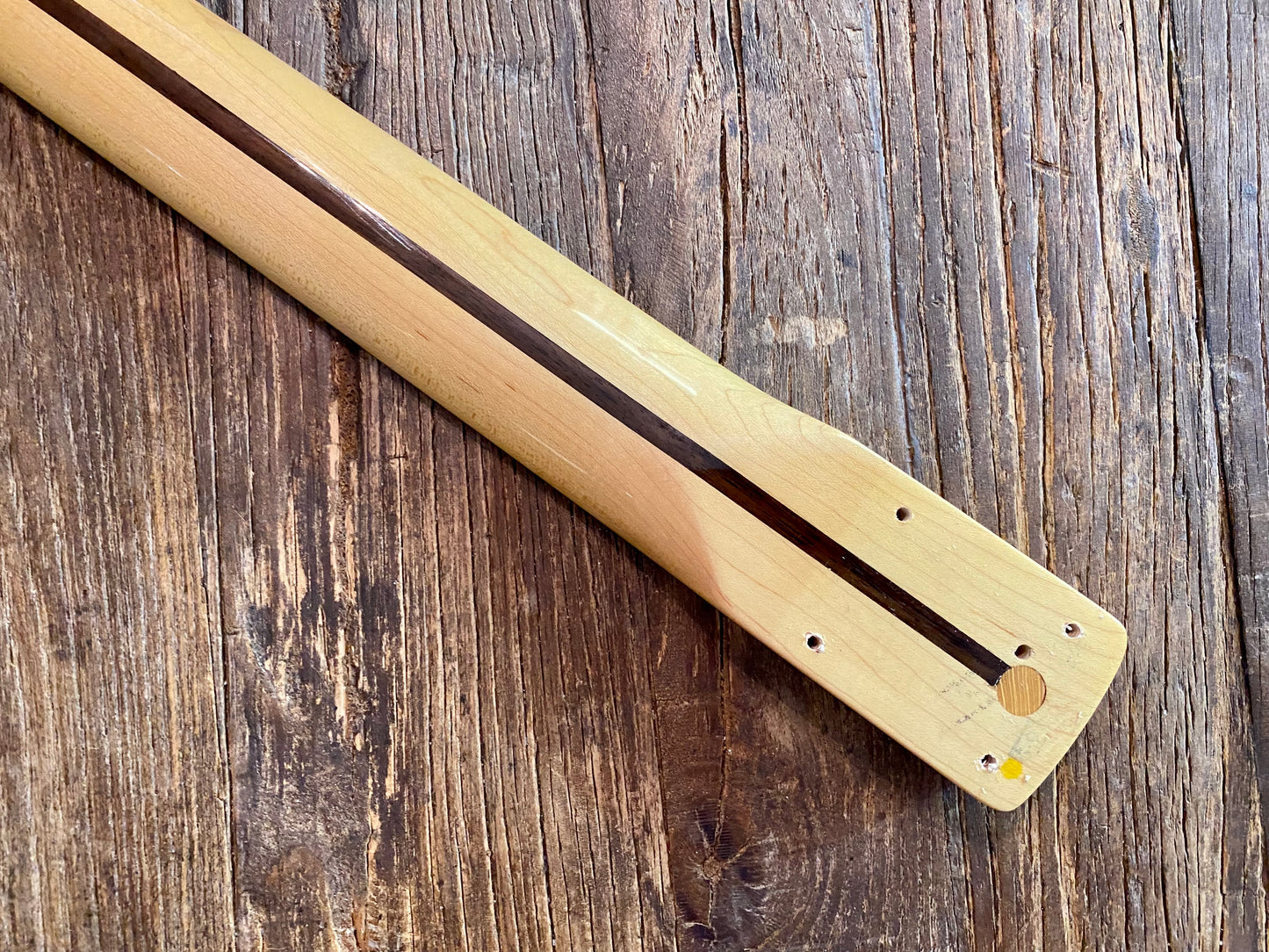 2014 Squier Vintage Modified 70s Stratocaster Neck + Tuners | Gloss maple, Big CBS Headstock