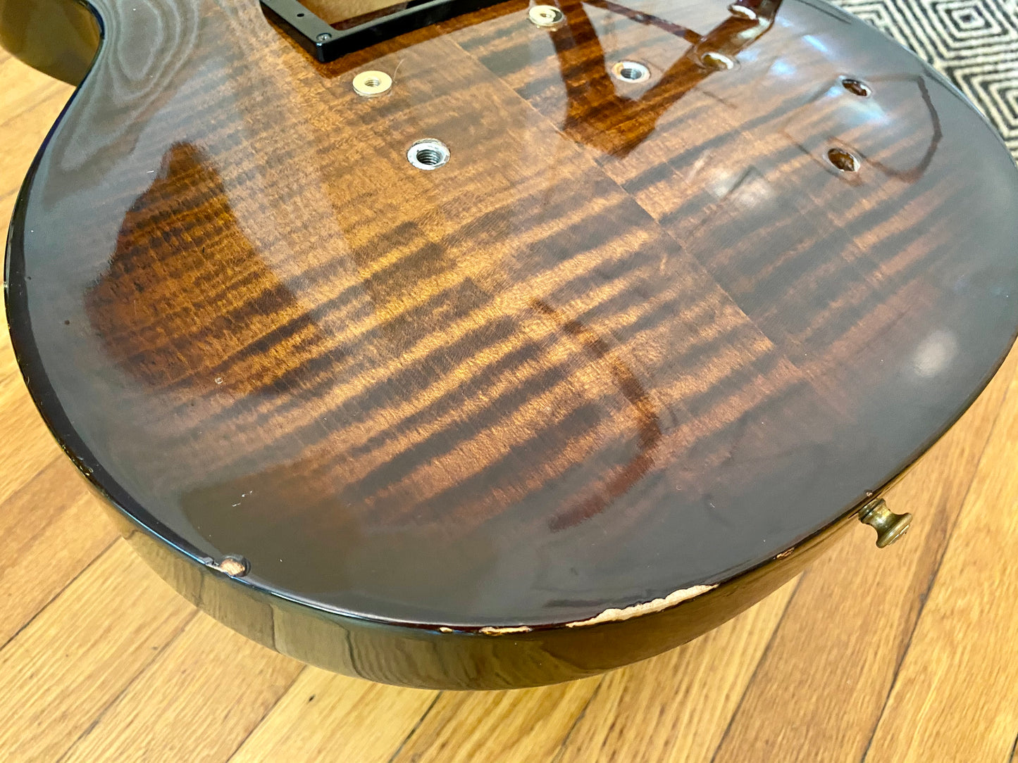 2001 Gibson Les Paul Studio Premium Plus Husk | Desert Burst, Flame Maple Top