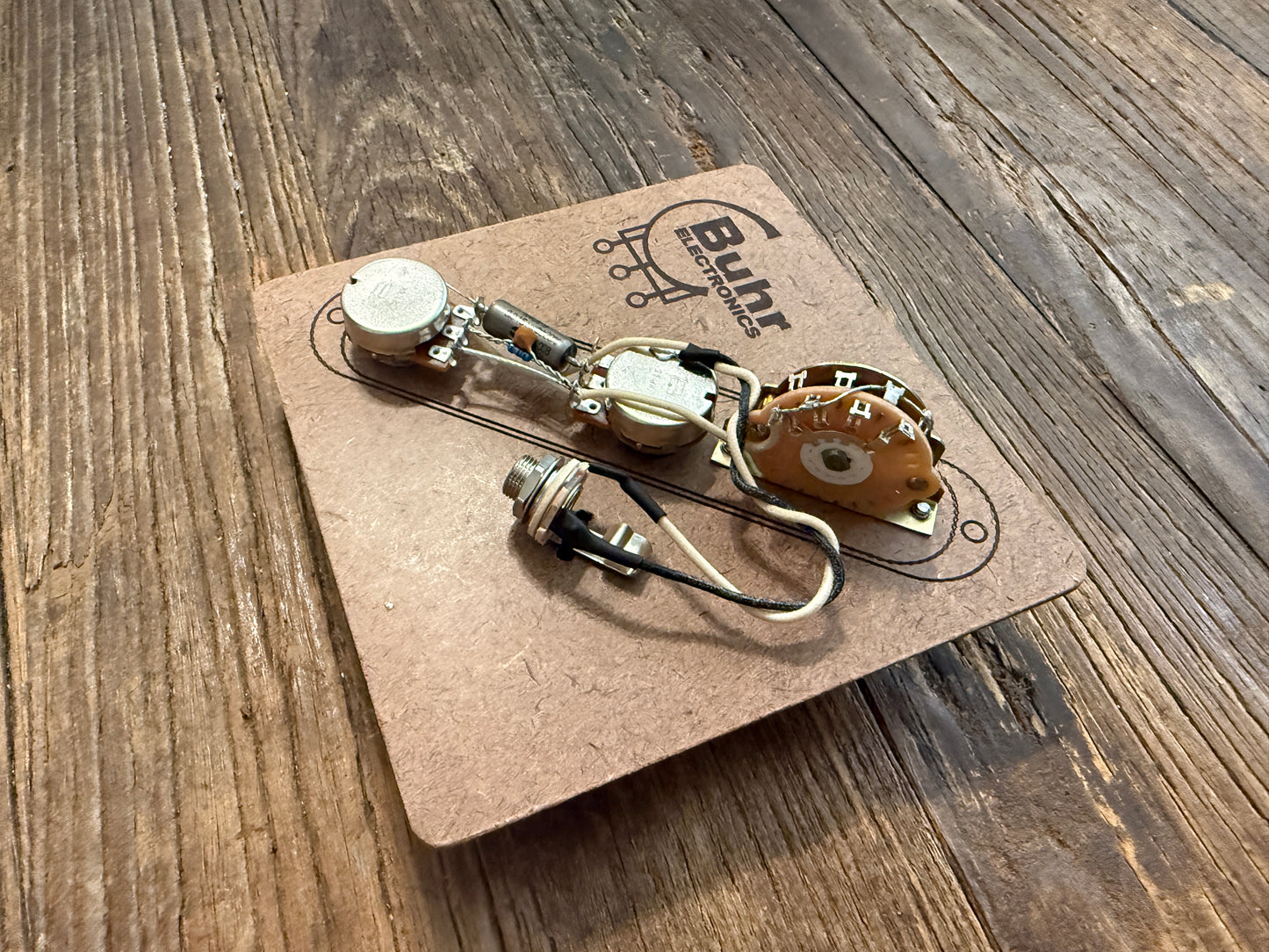 Limited Run | HH Telecaster Wiring Kit | Bourns Low-Friction 500 kΩ Pots, K40Y-9 .015 µF Cap, Treble Bleed