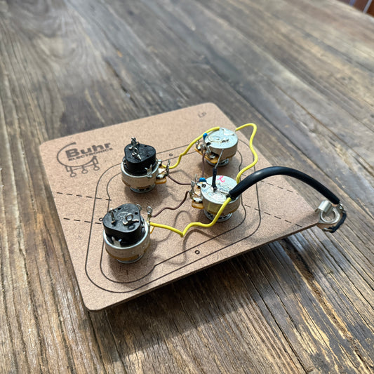 2010s Gibson USA Les Paul Wiring Harness | Traditional Pro, Coil Split Volumes