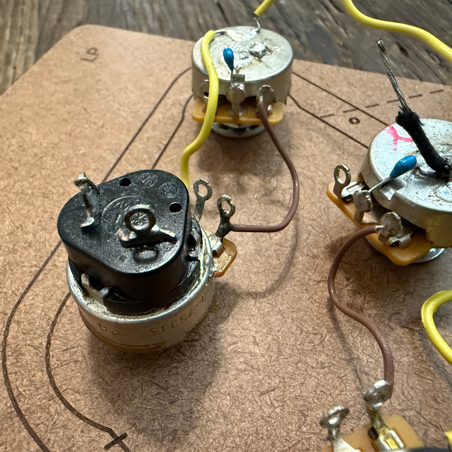 2010s Gibson USA Les Paul Wiring Harness | Traditional Pro, Coil Split Volumes