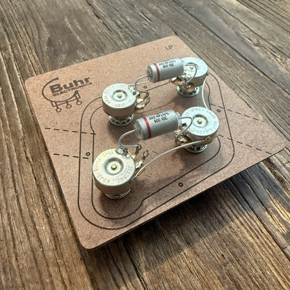 Les Paul Wiring Harness | Mojotone Vintage Taper, MOD Oil-Filled Capacitors