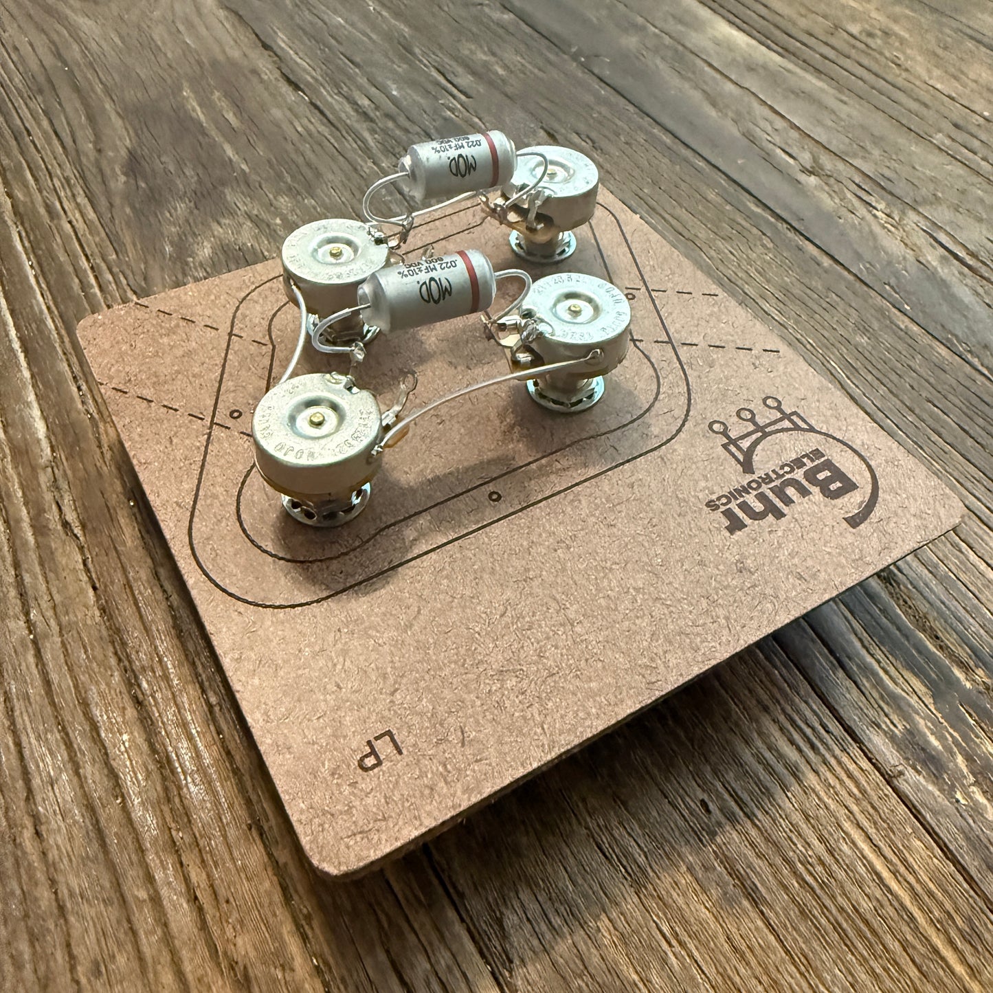 Les Paul Wiring Harness | Mojotone Vintage Taper, MOD Oil-Filled Capacitors