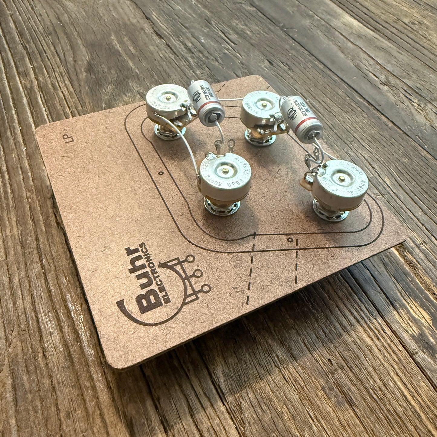 Les Paul Wiring Harness | Mojotone Vintage Taper, MOD Oil-Filled Capacitors