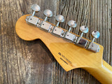 2015 Classic Series Stratocaster Neck + Tuners | Rosewood, Vintage Style Split Post Tuners