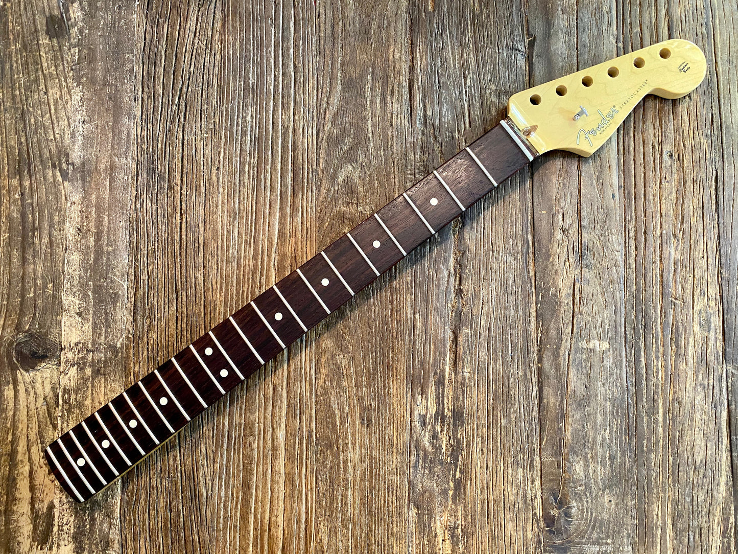 2016 American Standard Stratocaster Neck | Rosewood, 22-Frets, Modern C, Satin Back