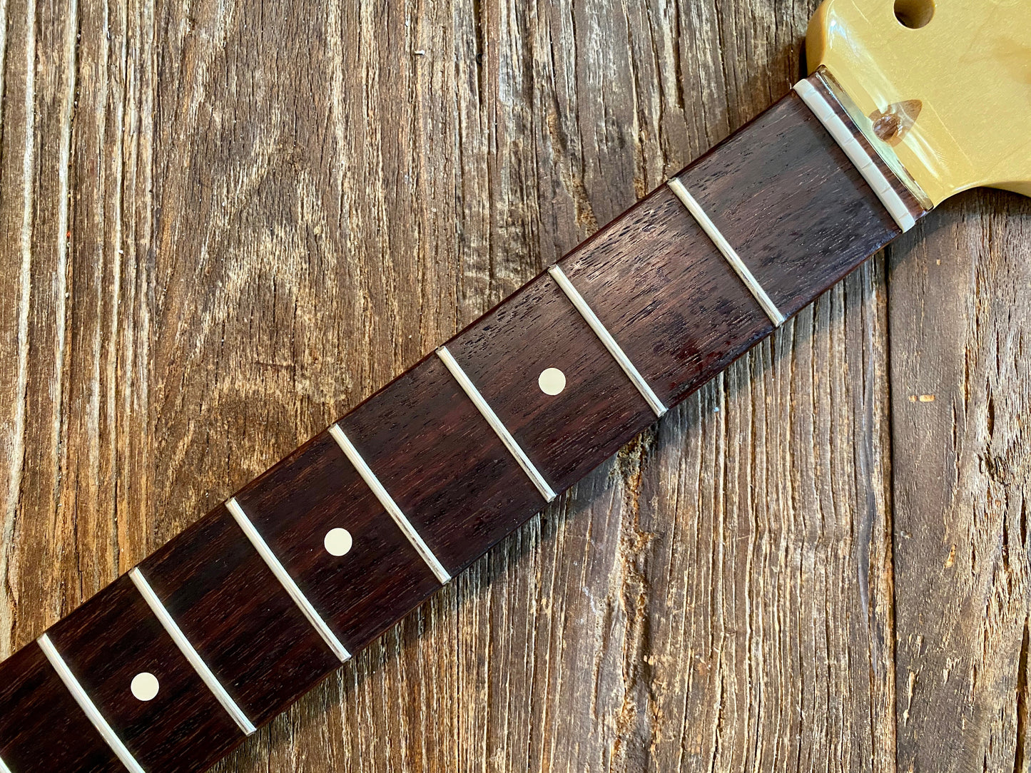 2016 American Standard Stratocaster Neck | Rosewood, 22-Frets, Modern C, Satin Back