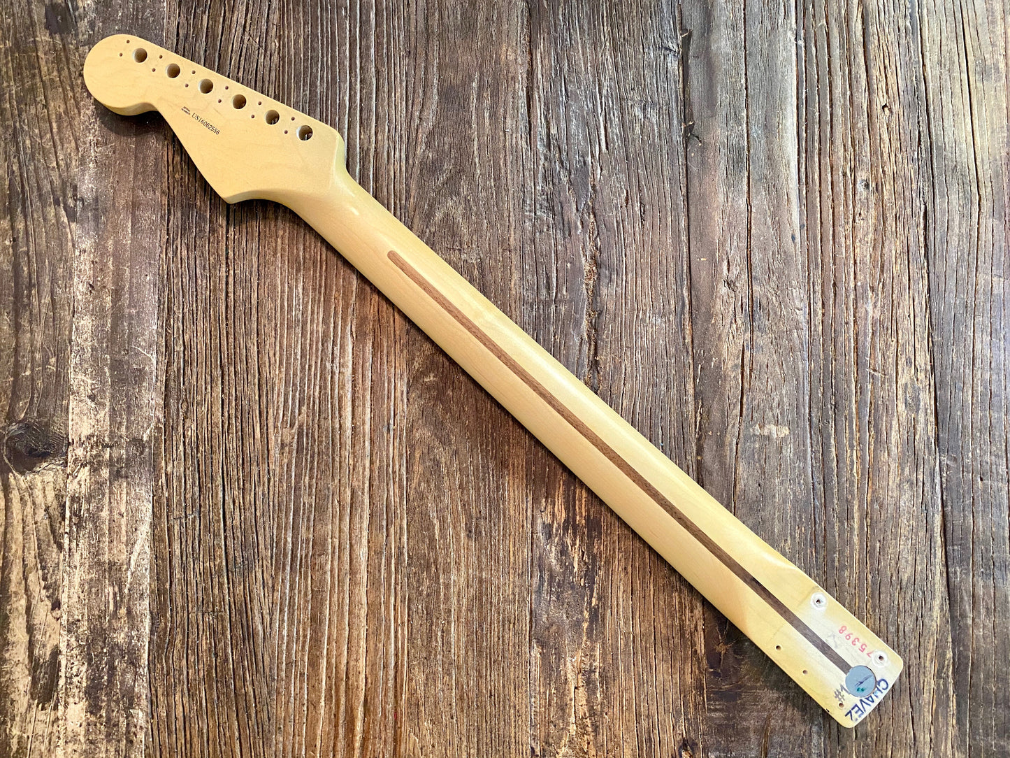 2016 American Standard Stratocaster Neck | Rosewood, 22-Frets, Modern C, Satin Back