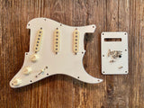 2016 Fender American Standard Stratocaster Loaded PIckguard | Fat 50s, Parchment, Trem Cover & Screws
