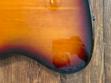 2009 Squier by Fender Vintage Modified Fretless Jazz Bass Body + Hardware | 3-Tone Sunburst