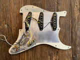 2009 Fender Standard Series Stratocaster Loaded Pickguard | Mounting Screws, Rear Tremolo Cover