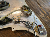 2009 Fender Standard Series Stratocaster Loaded Pickguard | Mounting Screws, Rear Tremolo Cover