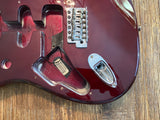 2009 Fender Standard Stratocaster Body + Hardware | Wine Red, Lefty