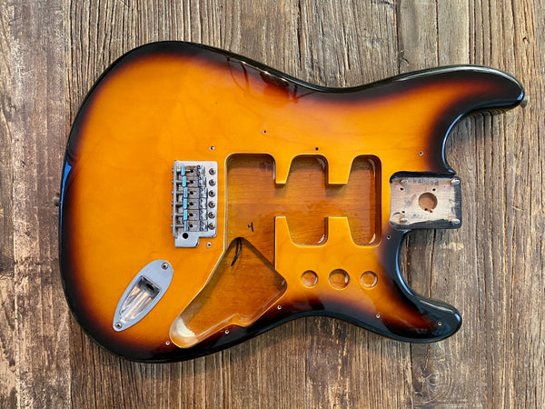1999 Fender Standard Stratocaster Body + Hardware | 3-Tone Sunburst