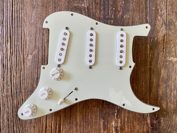 2013 Fender American Special Stratocaster Loaded Pickguard | Texas Specials, Grease Bucket Tone Circuit