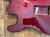 2001 Fender Standard Series Stratocaster Body | Wine Red, HSS