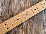 Modified 2001 Fender Standard Series Stratocaster Neck | Vintage Sized Frets, Maple Fretboard,
