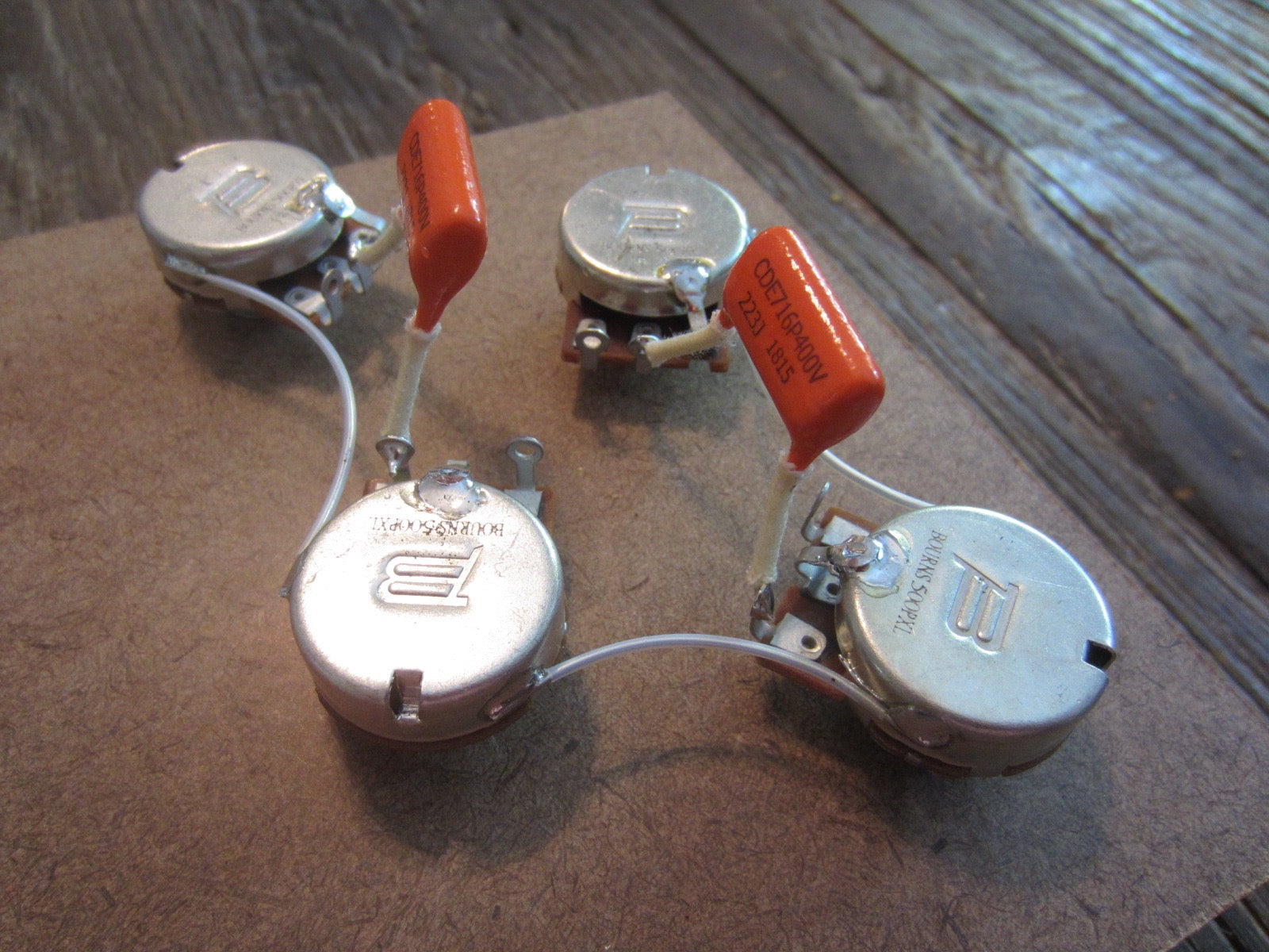 (3P-LS-B1L-50LP-716P-LT) 50s Les Paul Pre-Wired Harness | LOW-SPEC Bou ...