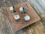 Les Paul 50s Style Wiring Kit | CTS / WD Music Custom Taper Potentiometers, Luxe Radio Bumblebee Capacitors