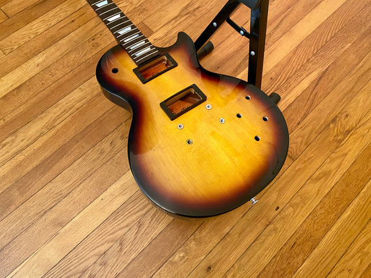 2016 Les Paul Studio HP Body & Neck Husk | Fireburst, Zero Fret, Fast Access Heel, Very Clean