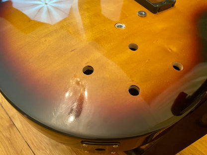 2016 Les Paul Studio HP Body & Neck Husk | Fireburst, Zero Fret, Fast Access Heel, Very Clean