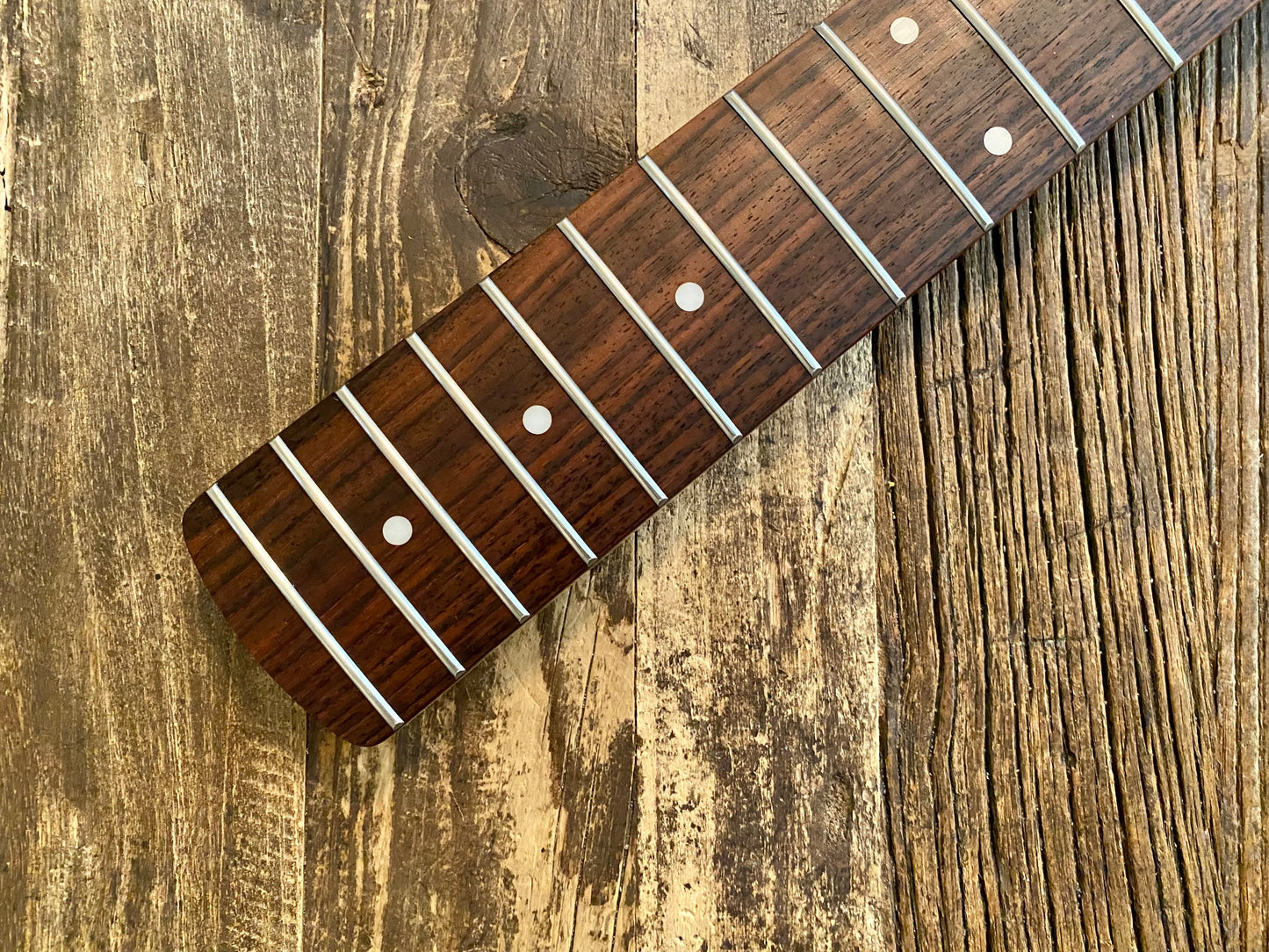 2004 Standard Series Jazz Bass Neck + Tuners | Satin Finish, Rosewood Board