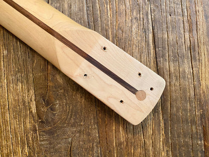 2004 Standard Series Jazz Bass Neck + Tuners | Satin Finish, Rosewood Board