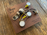 Les Paul Special Double Cut 50s Style Wiring Kit | CTS / WD Music Custom Taper Potentiometers, Mallory 150 Capacitors