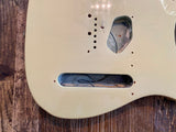 2002 Squier by Fender Standard Series Telecaster Body | See-Through Blonde, Hardware Included
