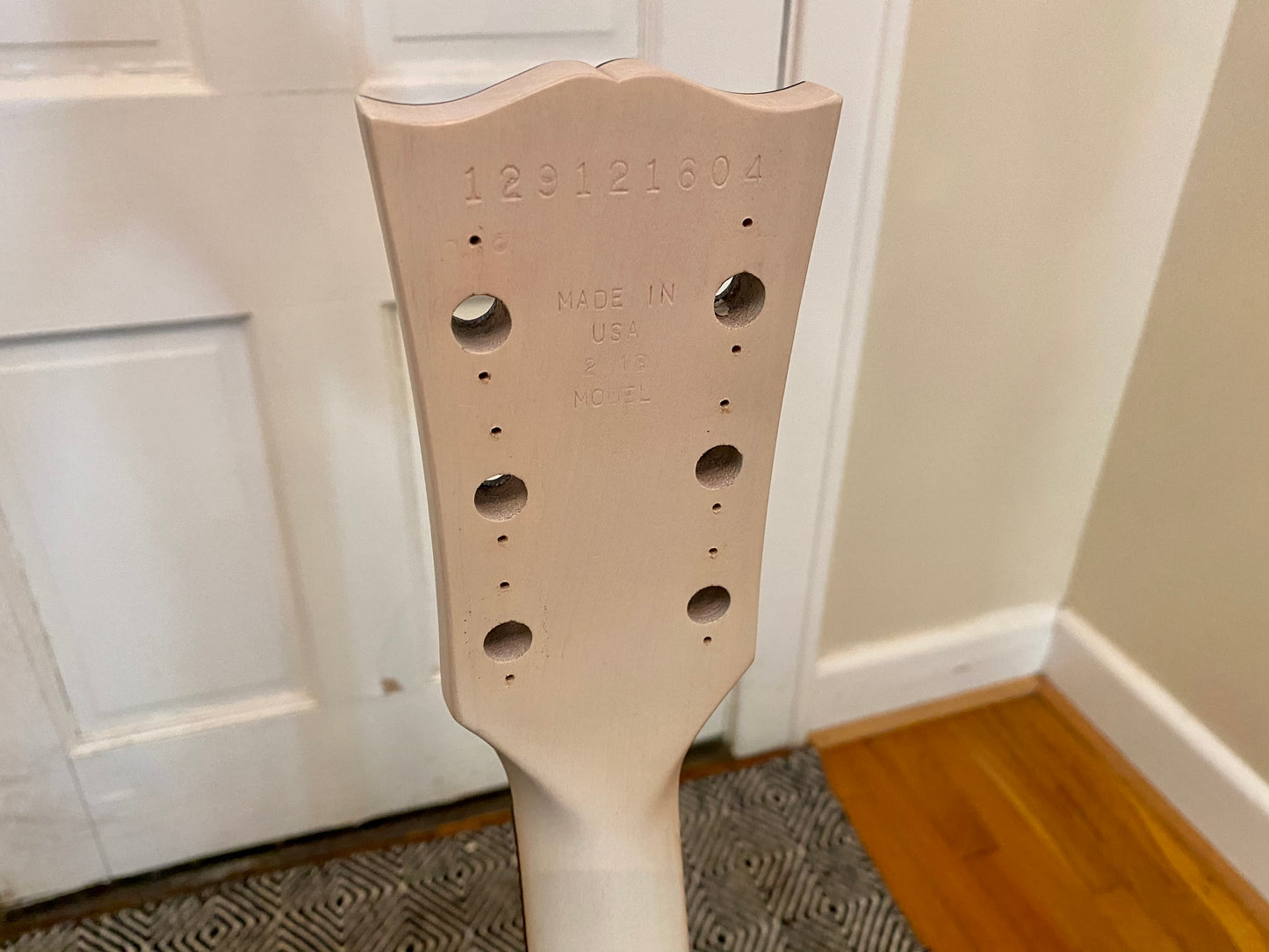 2013 Gibson SGJ Trans White Husk | Dark Rosewood Fretboard, Fantastic Condition