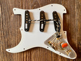 Seymour Duncan AlNiCo Pro II Vintage Stagger Stratocaster Loaded Pickguard | 3-Ply Pearl