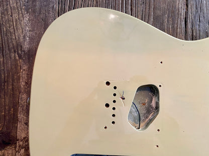 2002 Squier by Fender Standard Series Telecaster Body | See-Through Blonde, Hardware Included