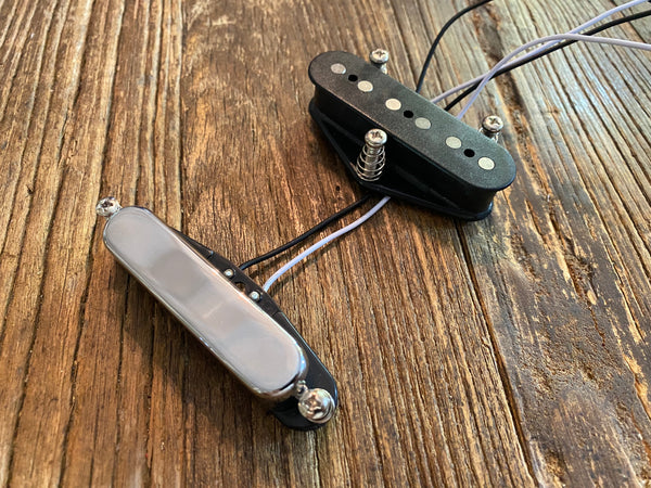 Squier Paranormal OffSet Telecaster Pickup Set | Long Leads w/ Screws, and Springs