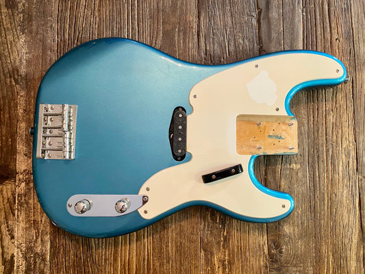 2008 Squier by Fender Classic Vibe 50s Precision Bass Loaded Body | Lake Placid Blue