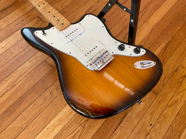 Modified 2011 Squier by Fender Vintage Modified Jazzmaster | 2-Color Sunburst, Series & Phase Switching