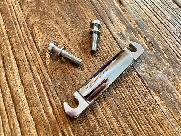 Gibson USA Stop Bar w/ Mounting Studs | Chrome Finish, Very Clean