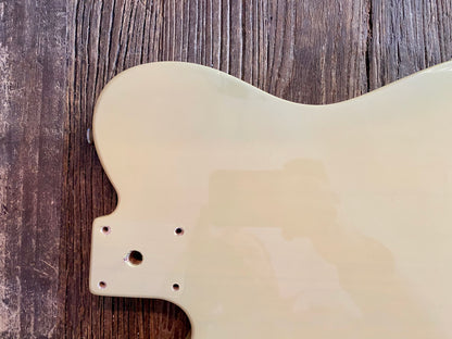 2002 Squier by Fender Standard Series Telecaster Body | See-Through Blonde, Hardware Included